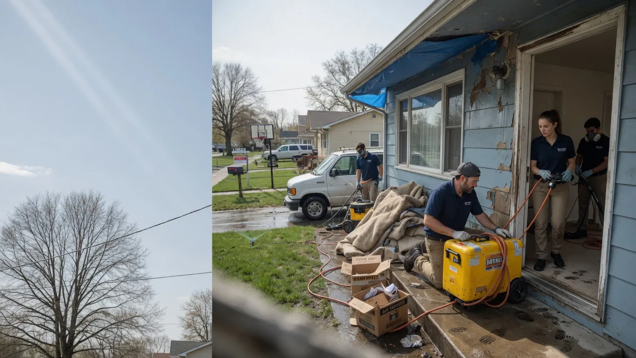 Basement Flood Cleanup in Vida, MT near me